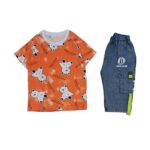 ست تیشرت شلوارک بچگانه |پسرانه و دخترانه جدید کد 1129