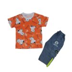 ست تیشرت شلوارک بچگانه |پسرانه و دخترانه جدید کد 1129