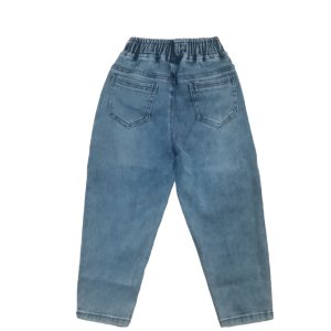 شلوار جین مام بچگانه| جدید پسرانه و دخترانه جنس تضمینی کد 1163 1 لباس سنتر شلوار جین کش بچگانه| جدید پسرانه و دخترانه جنس تضمینی کد 1163