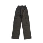 شلوار کارگو کتان بچگانه | شیک پسرانه و دخترانه جدید جنس ساتن کش تضمینی کد 1341 - Image 2