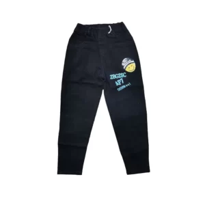 شلوار جین مام فیت بچگانه |خارجی شیک پسرانه و دخترانه جدید جنس جین کش تضمینی طرح استیکرکد 1388 1 لباس سنتر شلوار جین مام فیت بچگانه |خارجی شیک پسرانه و دخترانه جدید جنس جین کش تضمینی طرح استیکرکد 1388