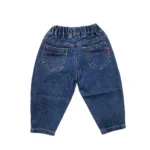 شلوار جین مام فیت بچگانه |خارجی شیک پسرانه جدید جنس جین کش تضمینی کد 1391 - Image 4