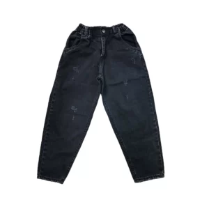 شلوار جین مام فیت بچگانه |خارجی شیک پسرانه و دخترانه جدید جنس جین کش تضمینی کد 1379 1 لباس سنتر شلوار جین مام فیت بچگانه |خارجی شیک پسرانه و دخترانه جدید جنس جین کش تضمینی کد 1379