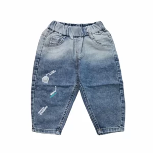 شلوار جین مام فیت بچگانه |خارجی شیک پسرانه و دخترانه جدید جنس جین کش تضمینی کد 1383 1 لباس سنتر شلوار جین مام فیت بچگانه |خارجی شیک پسرانه و دخترانه جدید جنس جین کش تضمینی کد 1383