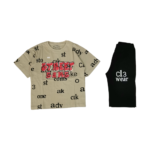 تیشرت شلوارک خانگی بچگانه | شیک پسرانه و دخترانه جنس پنبه دورو تضمینی کد 1489 - Image 6