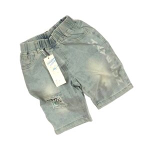 شلوارک جین خارجی پسرانه و دخترانه | جدید و شیک با جنس جین خنک تضمینی کد 1486 1 لباس سنتر شلوارک جین خارجی پسرانه و دخترانه | جدید و شیک با جنس جین خنک تضمینی کد 1486