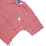 تیشرت لش بچه گانه پسرانه | شیک جنس پنبه جیب دار آستین دوبل کد 1540