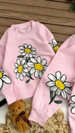 بلوز شلوار جدید بچگانه | دخترانه شیک جنس پنبه تضمینی کد 1563 - Image 6