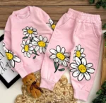 بلوز شلوار جدید بچگانه | دخترانه شیک جنس پنبه تضمینی کد 1563 - Image 2