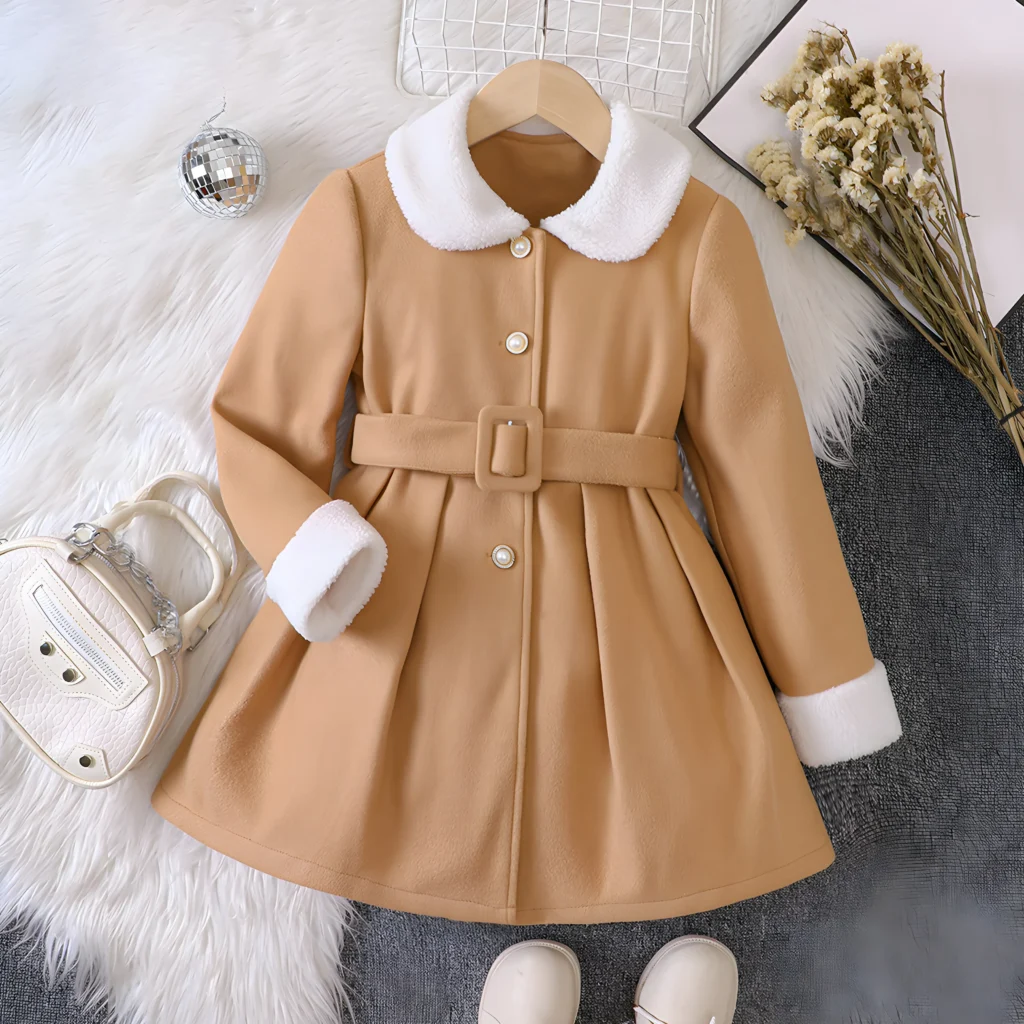 لباس گرم زمستانه دخترانه 2 لباس سنتر لباس گرم زمستانه دخترانه
