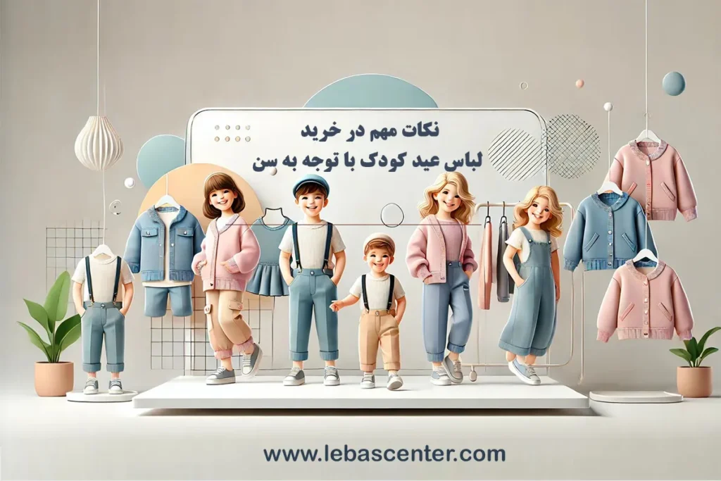 نکات مهم برای خرید لباس عید کودک با توجه به سن