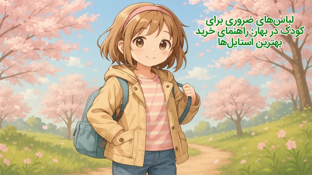 لباس‌های ضروری برای کودک در بهار: راهنمای خرید بهترین استایل‌ها